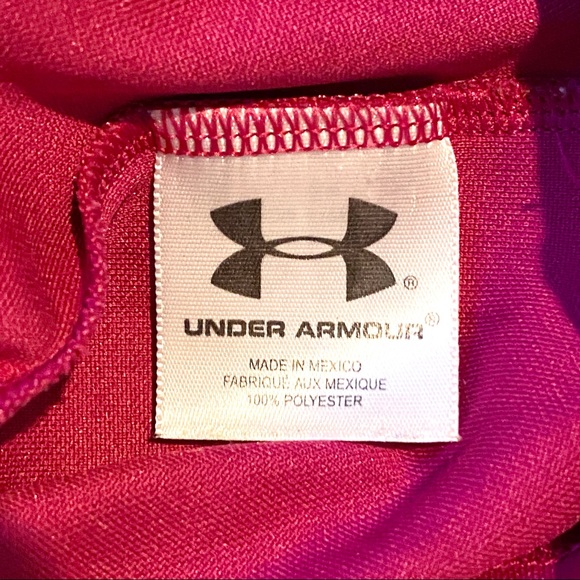Under Armour Pink Athletic Top - XL - Picture 5 of 6